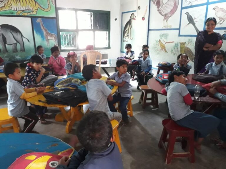 Classroom at Jhorkhali